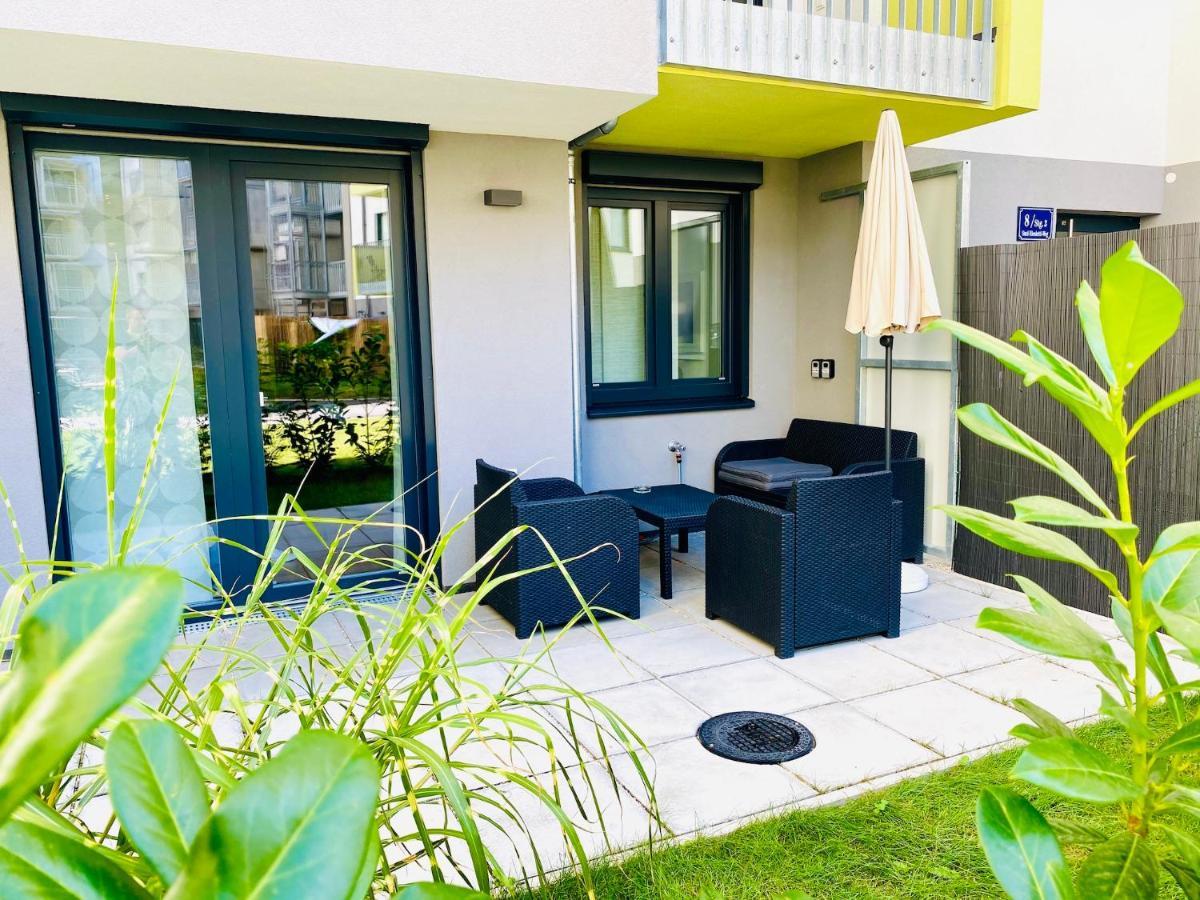 Topmodernes Sonnenwohnen Apartment Bei U-Bahn Und Therme Wien Oberlaa, 15 Min Bis Stephansplatz Buitenkant foto