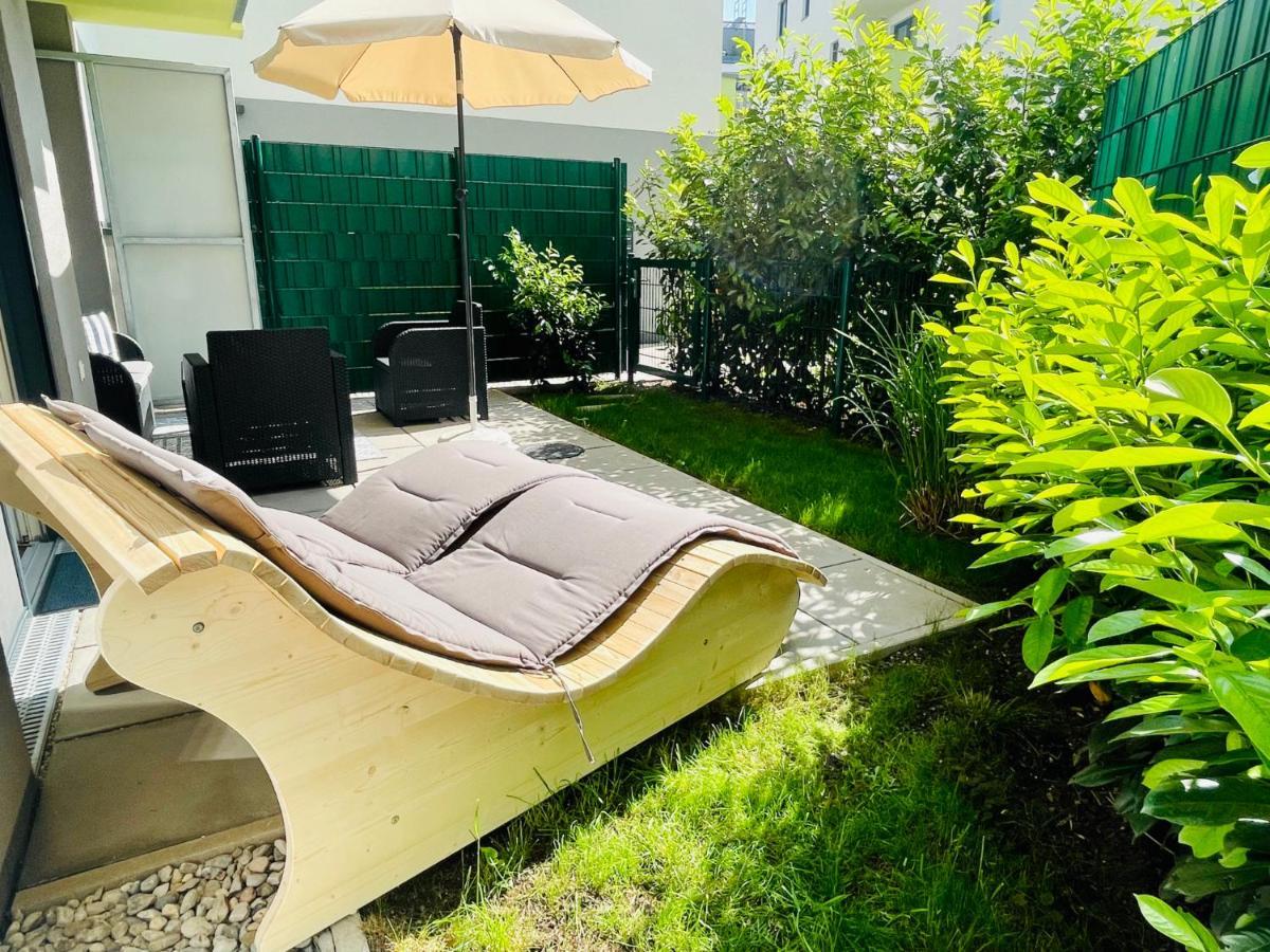 Topmodernes Sonnenwohnen Apartment Bei U-Bahn Und Therme Wien Oberlaa, 15 Min Bis Stephansplatz Buitenkant foto